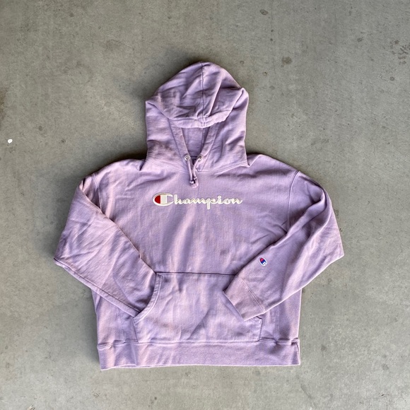 Champion Tops - Lavender champion hoodie